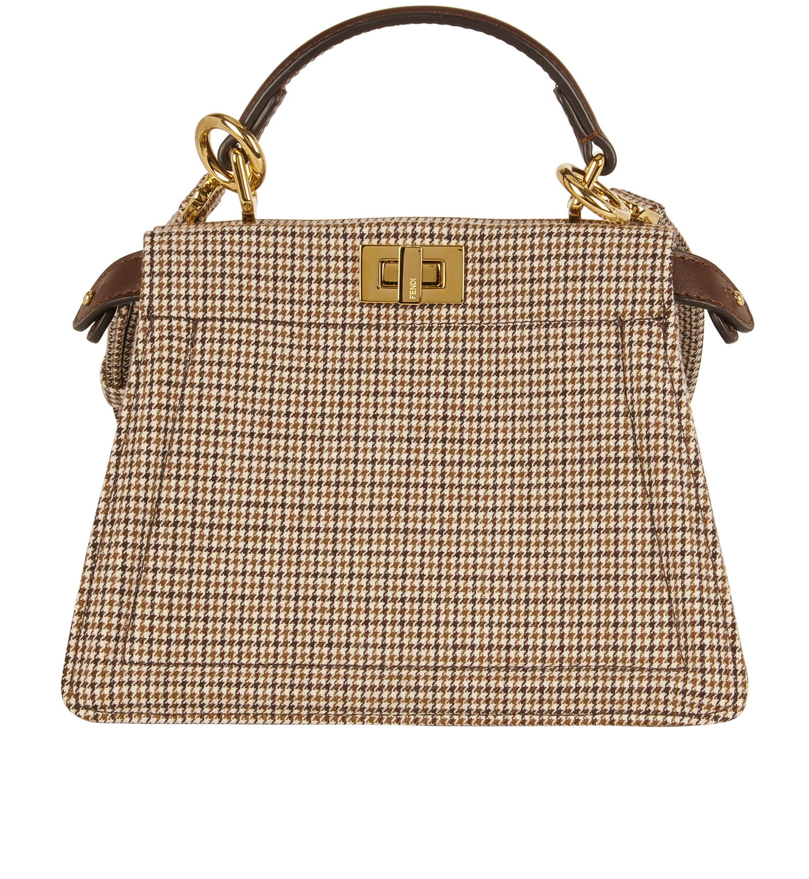 Mini ISeeU Peekaboo, &pound;1,400, Handbags, Brown, Wool, Back view